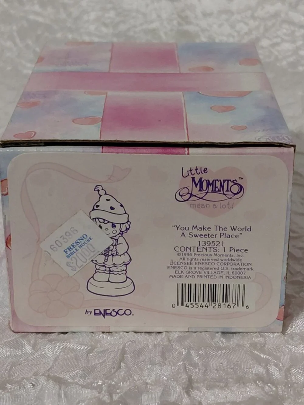 Precious Moments Figurine "You Make The World A Sweeter Place" By Enesco - Picture 4 of 6